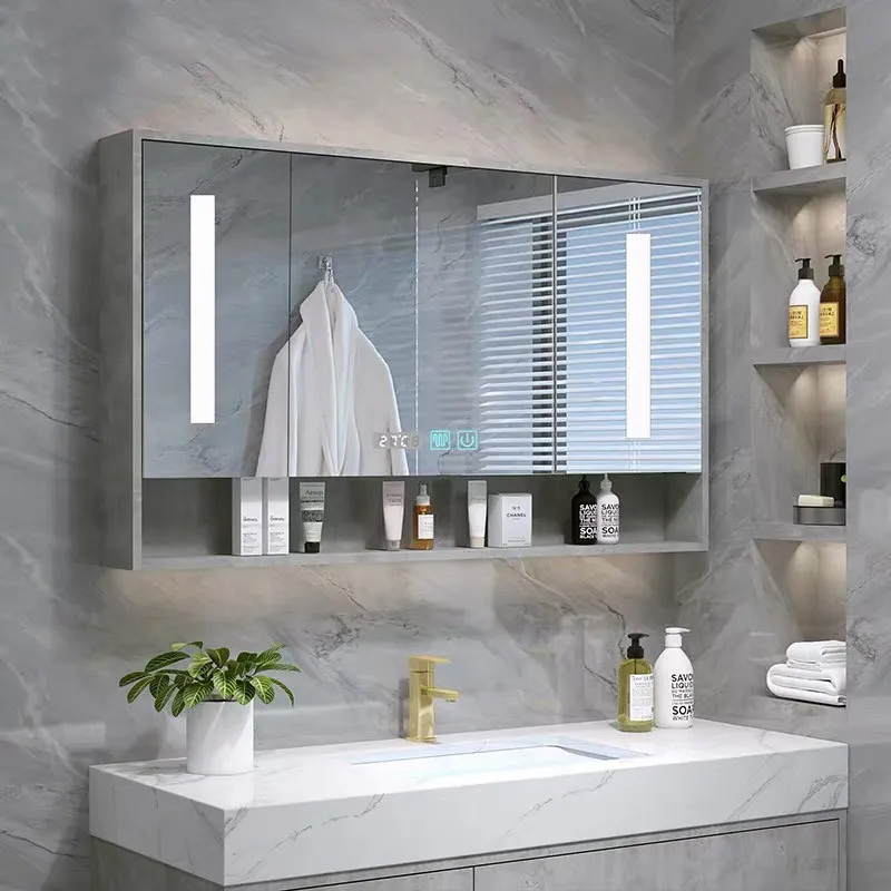 Luxury Hotel Vanity Mirror Waterproof Shatterproof Lighted Bathroom Vanity Mirror