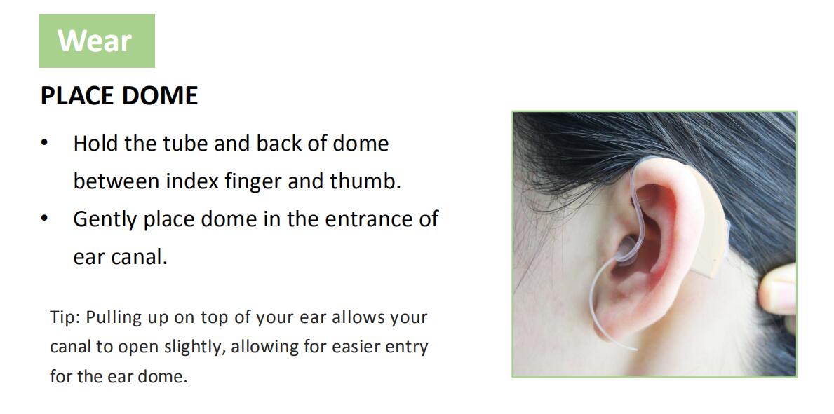 Open Fit 16 Channels BTE Hearing Aids Retone Deaf In One Ear