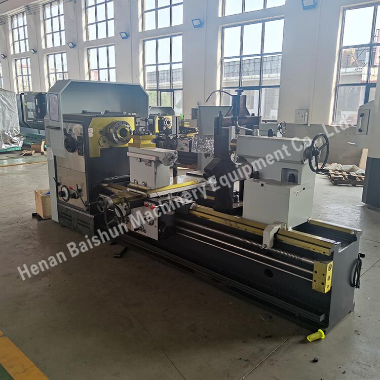 Geared Metal Turning Gap Bed Engine Horizontal Lathe Machine DRO CW6280B
