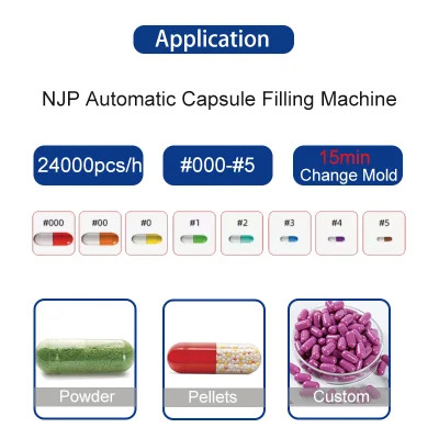 24000pcs/H Capsule Filling Machine 380V Fully Computerized Automatic Capsule Filling