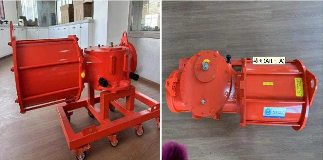 Pneumatic Scotch Yoke Type Actuator Heavy Duty Highly Modular Design