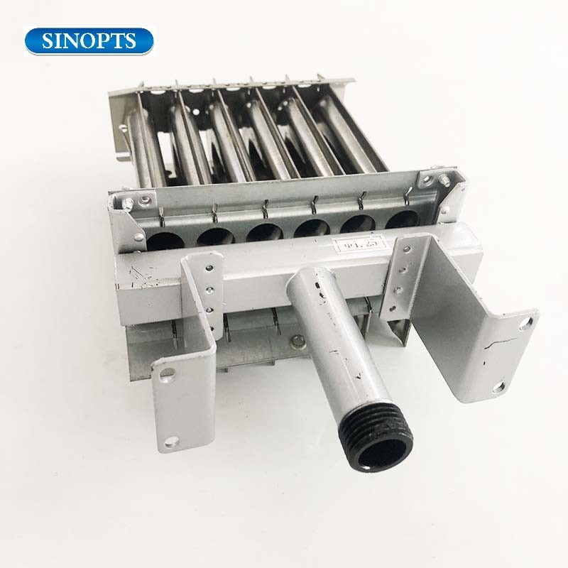 6 Rows Gas Boiler Steam Fire Row Stainless