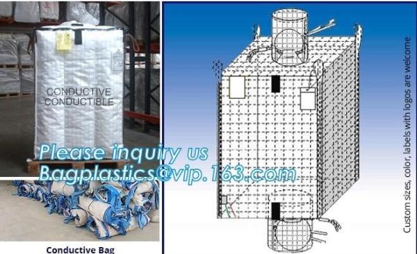 BITUMEN BIG BAGS, FOOD GRADE BIG BAGS, OIL BAG, BOTTOM SPOUT,INNER LINER BAG