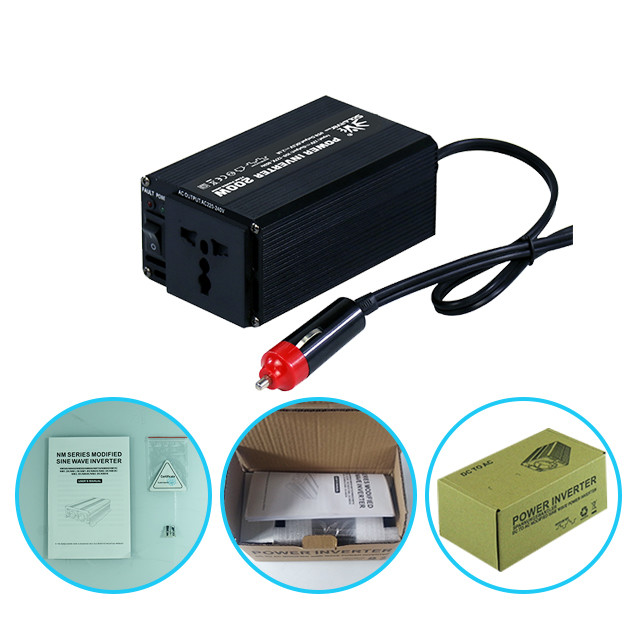 14.5x8x5CM Modified Sine Wave Power Inverter 200W DC 12 Volt To AC 120 Volt