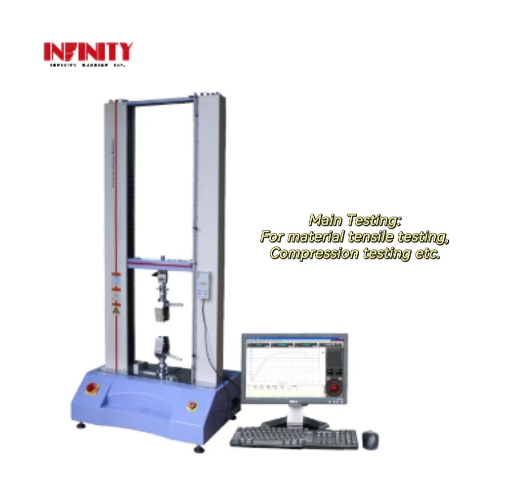 10kn Servo Controlled Universal Testing Machine For Tensile And Compressive Test