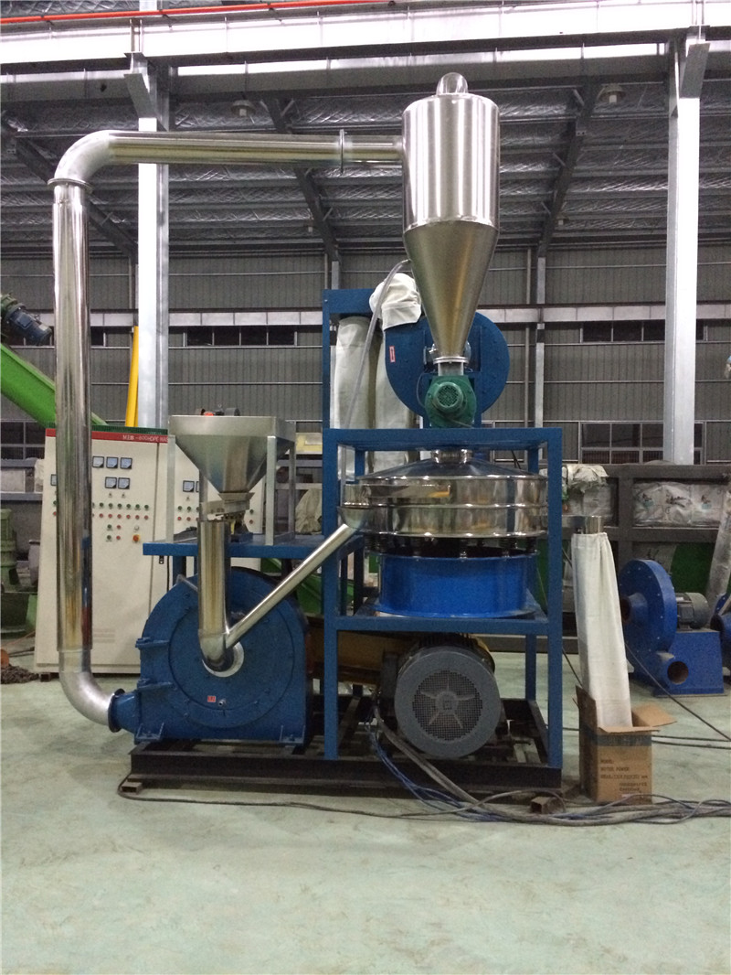 PP PE Plastic Pulveriser Machine Powder LDPE Pulverizer