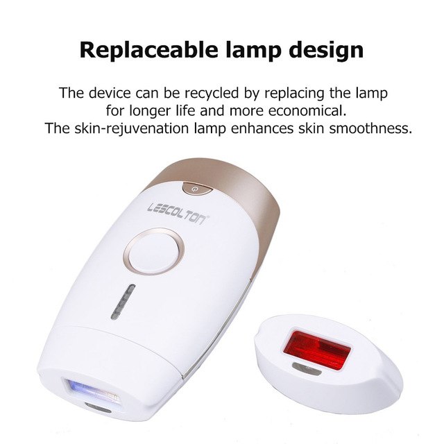 LCD Display IPL Hair Removal Machine Portable Skin Rejuvenation Device