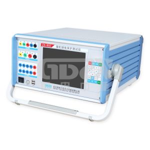 3-Current 4-Volage Small Structure Protective Relay Test Set , Three Phase Relay