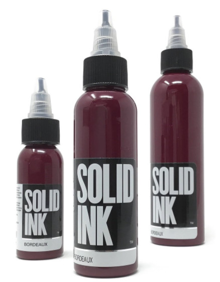 Bordeaux Solid Ink Tattoo Ink 60ML 120ML FDA Approved Tattoo Ink