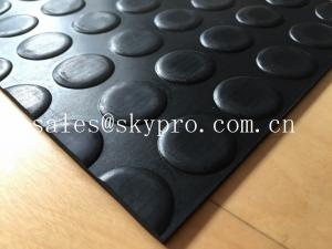 China Heavy duty Flooring / gasket 2.5mm - 20mm Rubber Sheet Roll Smooth / embossed Surface on sale