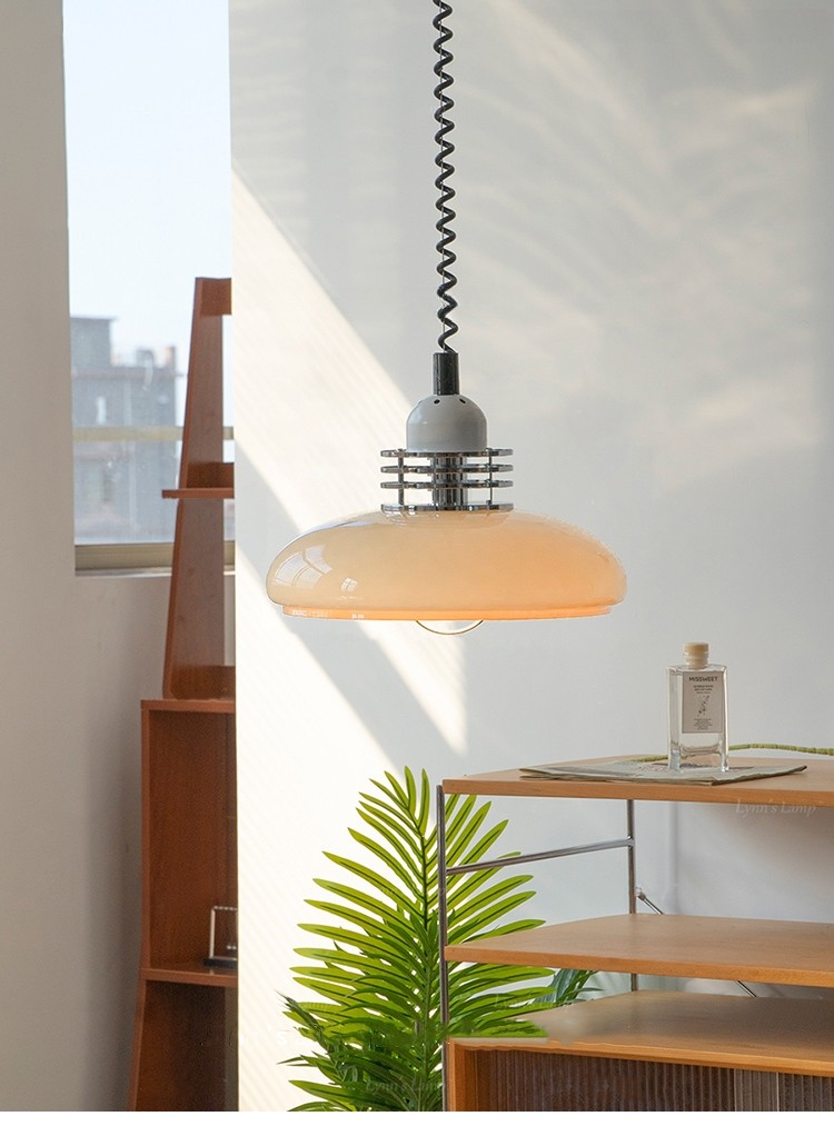Nordic Retractable pendant light Retro Bauhaus lamp(WH-AP-583)
