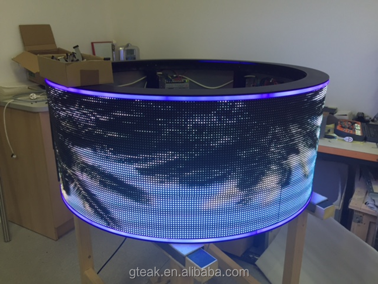 Indoor full color flexible led screen
