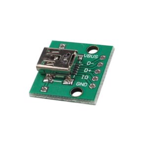 Electronic Arduino Sensor Module USB To DIP Micro USB Head Mini 5P Patch 2.54mm