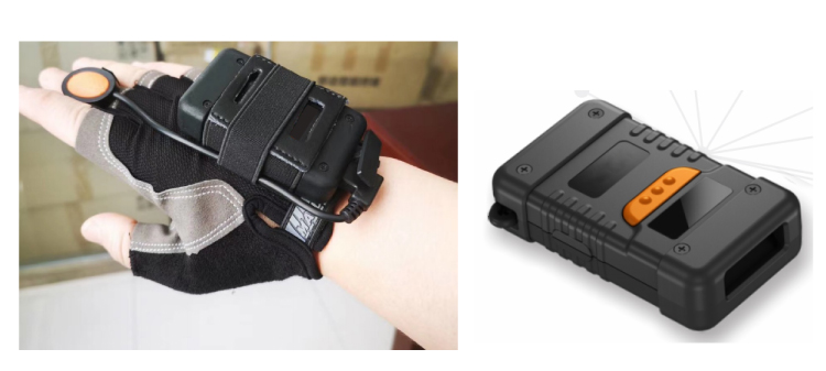 Scan Speed 300 Times/s Mini BT Inventory Scanner for Accurate Stock Check on Your Hand