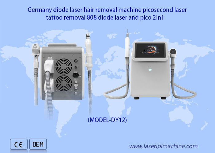 Portable 4 Wavelengths With Cooling System Diode Laser Hair Removal Machine