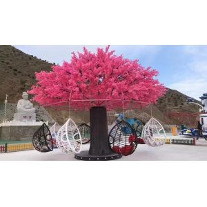  High Durability Interactive Blossom Tree Swing Playground Equipment Manufactures
