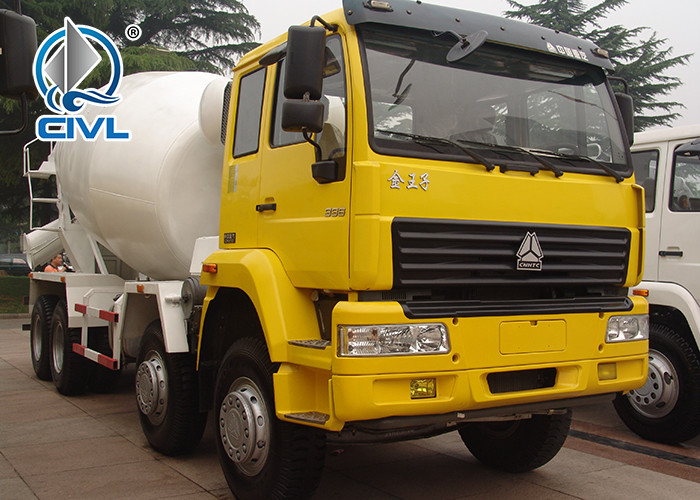 8x4 Sinotruk SWZ 16cbm Concrete Mixer Trucks 380HP with EURO III Standard