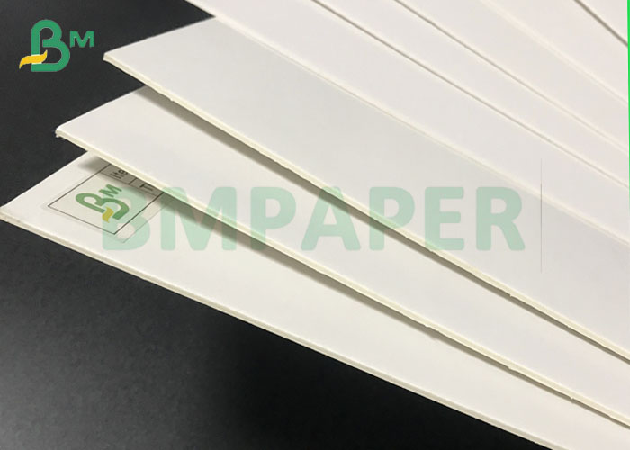 Virgin Pulp 1.2mm 1.5mm Thick Laminated Bleached White Duplex Cardboard Sheets 