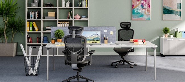IVINO High Back Chair 3D Lumbar Support Computer Mesh Office Chairs