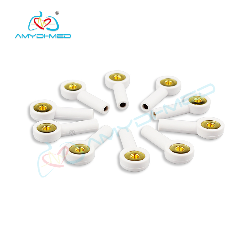 Banana 4.0mm To Snap ECG Electrode Medical Monitoring EKG Electrode
