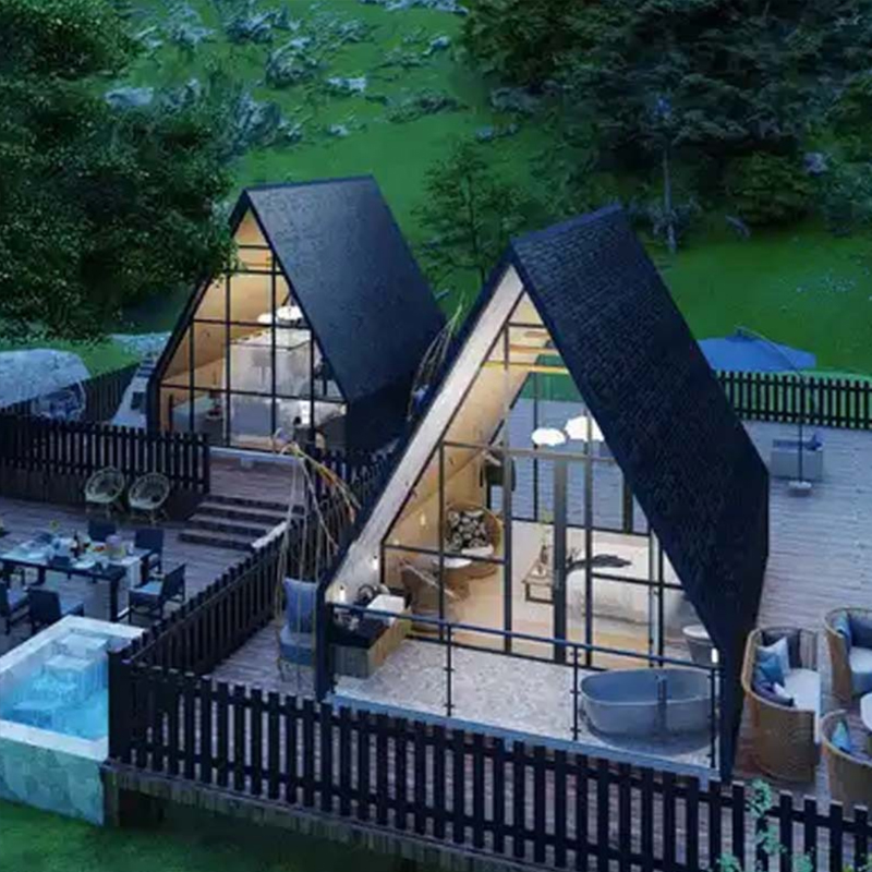 Mobile Homes Star Room Space Capsule Tree House Triangle House Log Cabin Homestay Holiday Home Villa Club
