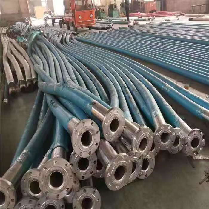 Ruber Rotary Drilling Hose With Fitting And Clamp For Shale Gas Exploration