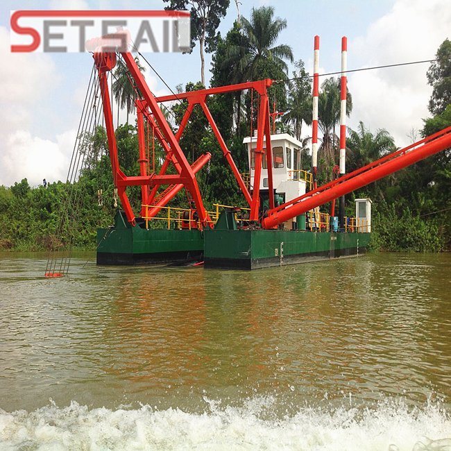 24 Inch Hydraulic Cutter Suction Digging Sand Dredger for Reservoir