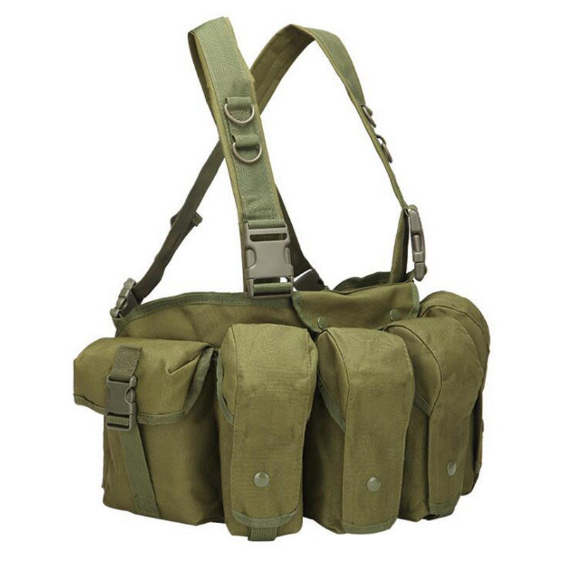 Detachable Gear Equipment Supplies Security Tactical MOLLE System Tactical Vest With Quick Release Buckle