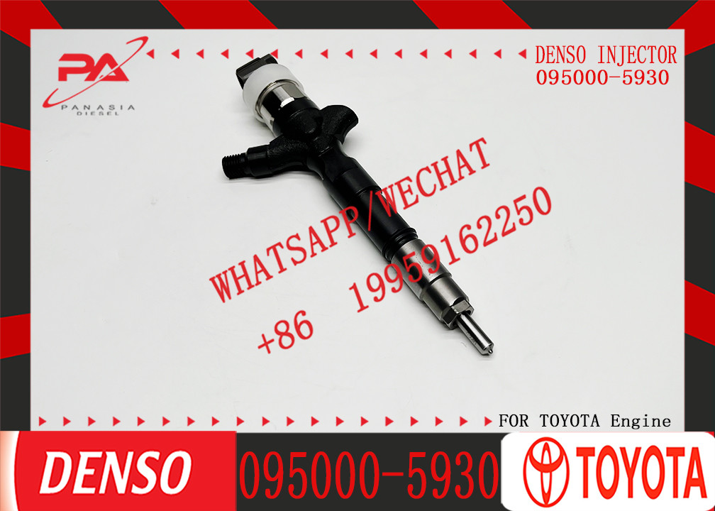 095000-5930 23670-09060 Diesel Fuel Common Rail Injector For Toyota 2KD-FTV Engine