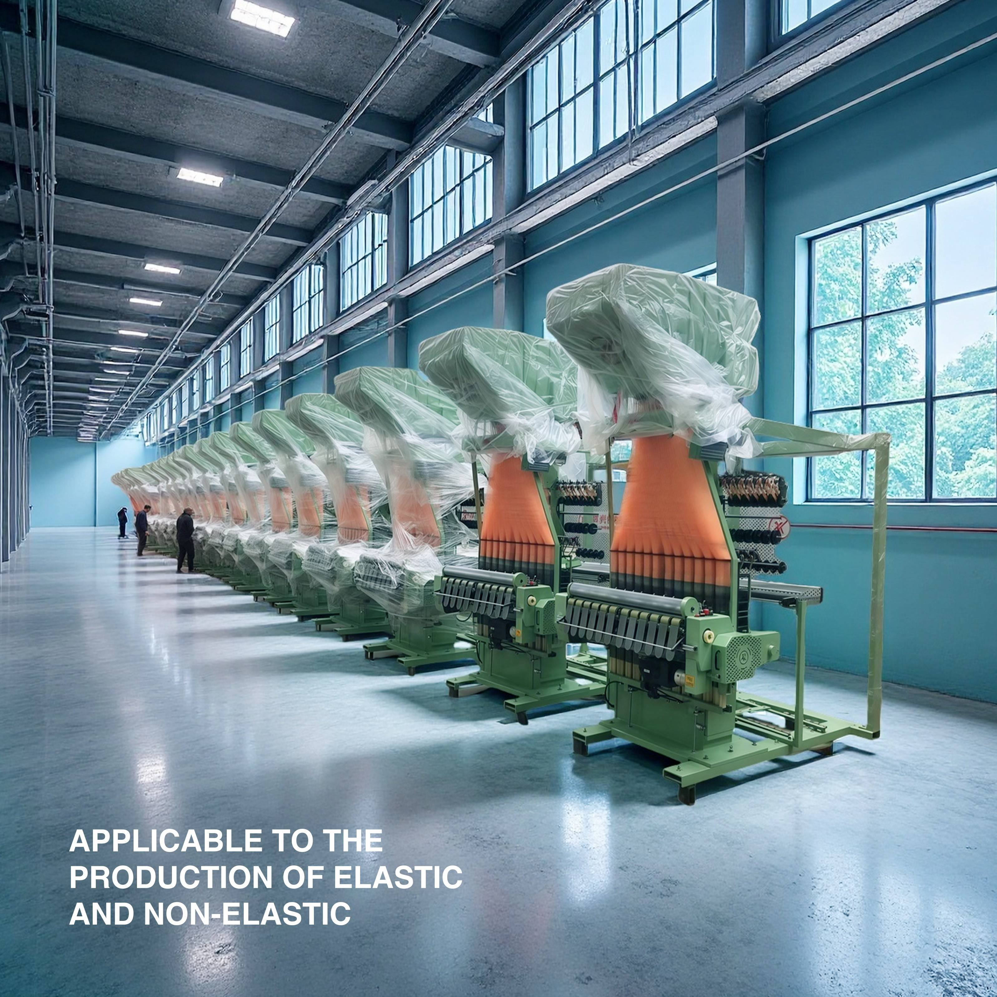 Intelligent Flat Computerized Shuttleless Webbing Loom for Underwear Jacquard