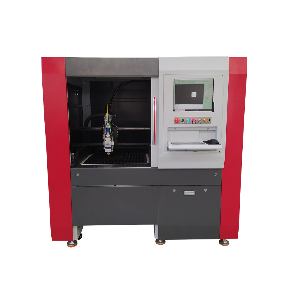 500W 1000W High Precision 0.005mm Fiber Laser Cutting Machine For Metal