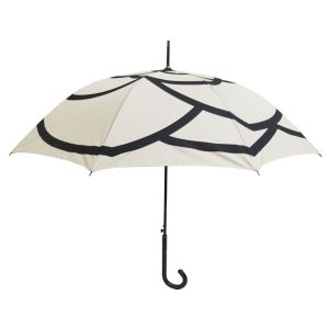 Windproof J Shape Handle 23" Auto Open Stick Umbrella