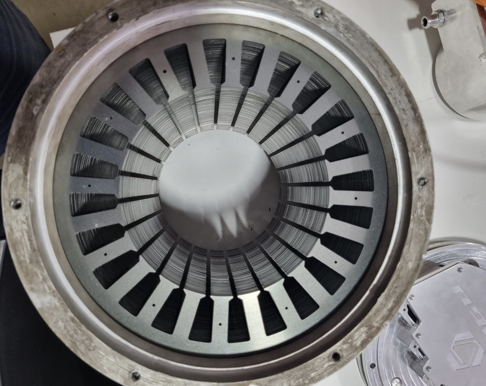 Precision-Engineered M19-29G Rotor Laminations - Ultra-Thin 0.35mm Non-Oriented Silicon Steel with Laser-Cut Air Vents for 15% Improved Cooling