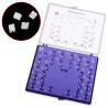 Buy cheap Monocrystalline Sapphire Teeth Braces Mini Roth 0.022" 3hooks Size Comfortable from wholesalers