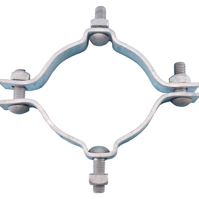Hot Dip Wonder Hardware Guy Clamp Hold Hoop Galvanized Steel