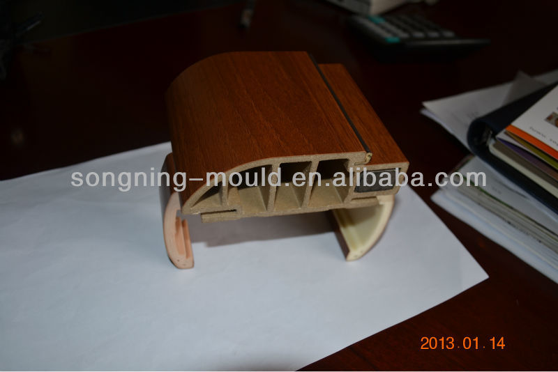 Customized PVC Door Frame Provides Popular Waterproof WPC Door and Frame Interior Using