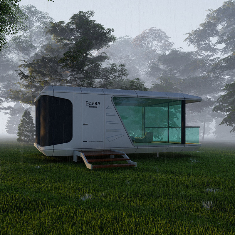 Space Capsule House for Core Scenic Spots Affordable and Solution from and Durable Prefabricated Building