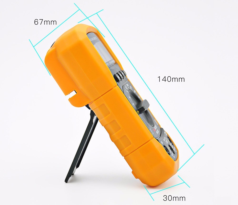 Hig Precision Auto Range Digital Multimeter Frequency Measurement Overload Protection