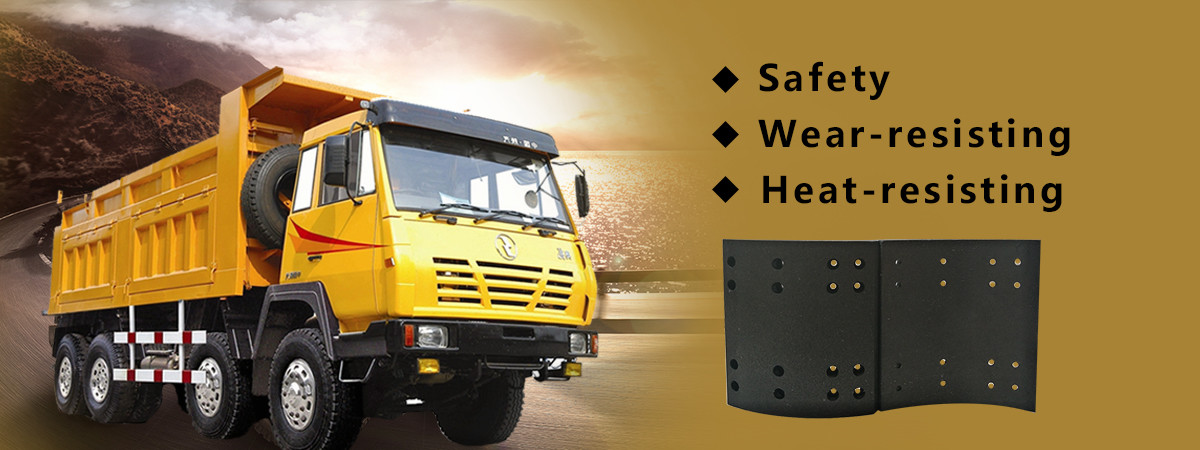 Truck Trailer Rear Front Drum Brake Linings