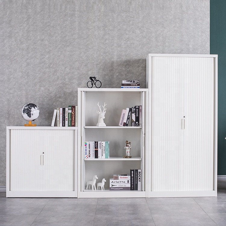 Mail Packing Tambour Door Cabinet Rolling Door Cupboard Steel File Cabinet