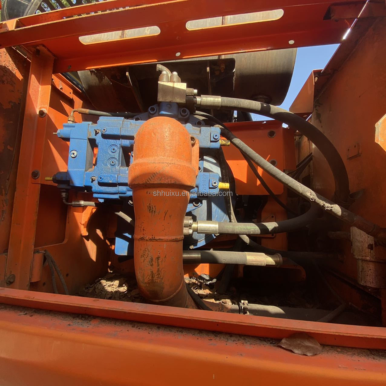 Doosan hot sale earth moving equipment used doosan dh420lc-7 excavator dh420 42ton large mining excavator dh420lc