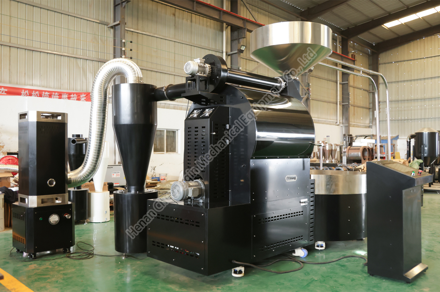 60kg Coffee Bean Roaster Coffee Roaster Industrial Commercial Coffee Roaster Machine