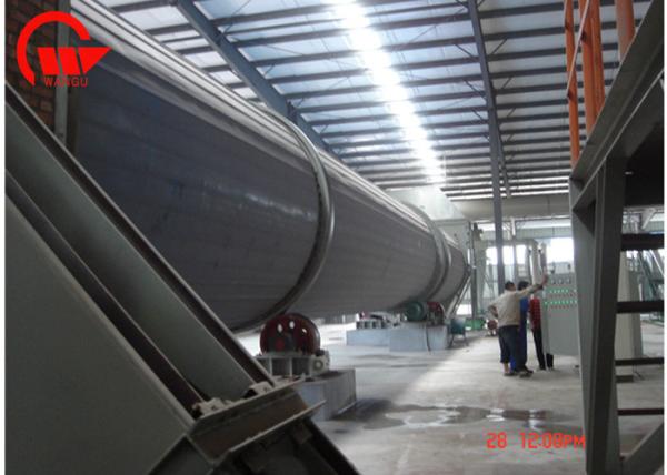 Industrial Single Sand Rotary Tube Bundle Dryer ISO Certificated 12 Months