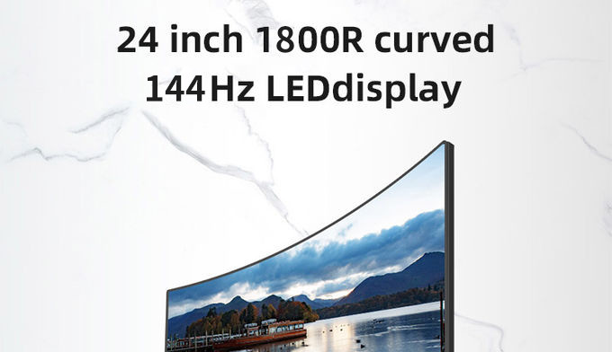 G Sync 24 Inch 1ms 144hz HDR Curved PC Gaming Monitor With VA Panel
