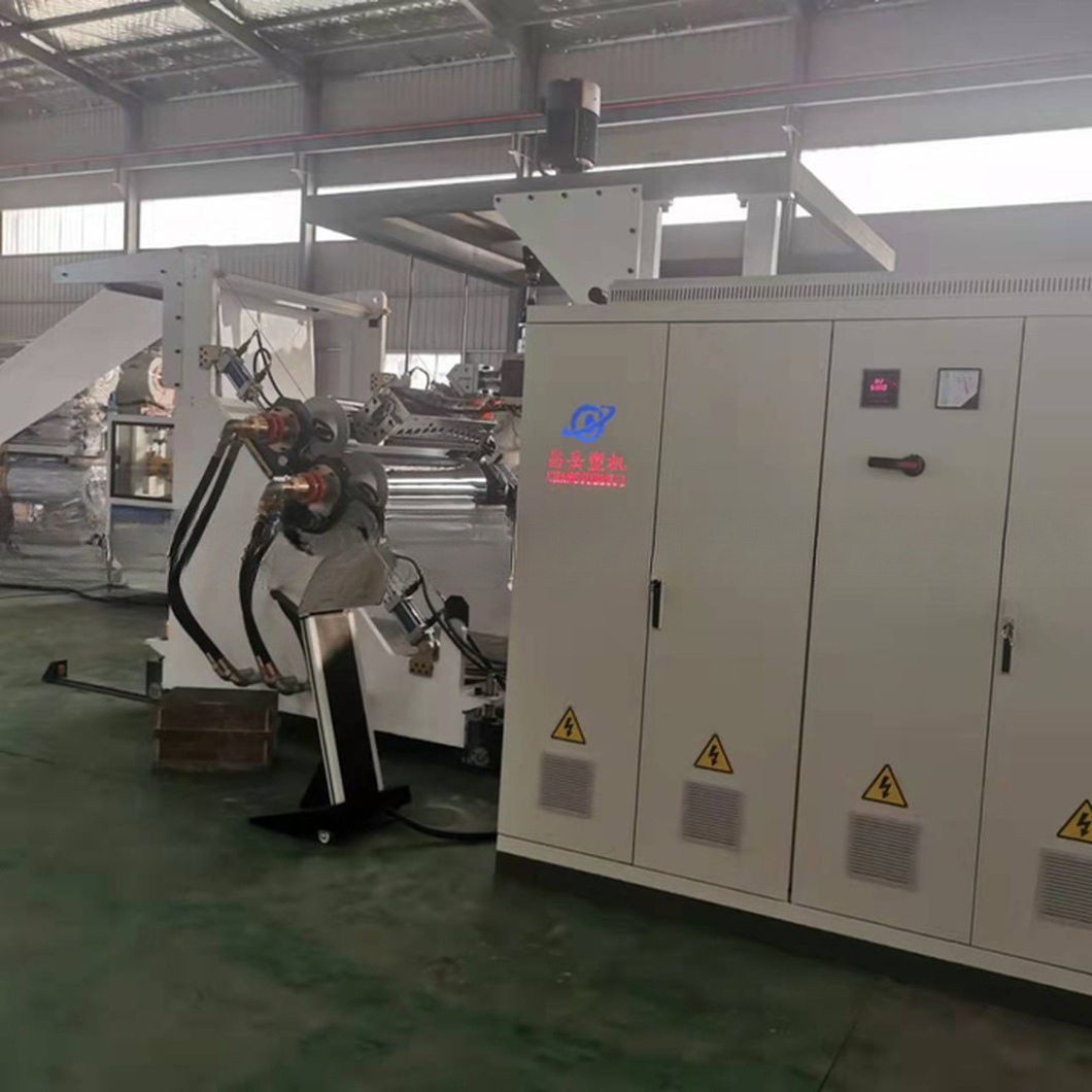 PE PP PS ABS HIPS PLA Single Multi Layer Sheet Production Line / Plastic Sheet Making Machine