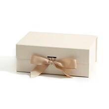 Customized Logo Recyclable Folding Paper Magnetic Box For Jewelry Cosmetic