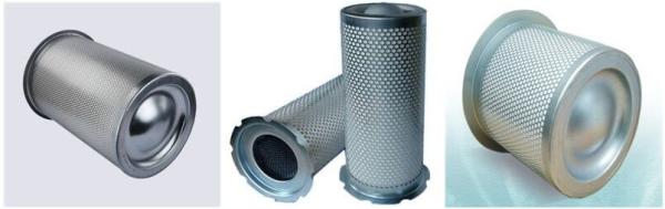 Compressor Air Filter Element , Air Compressor Oil Separator Filter Anti