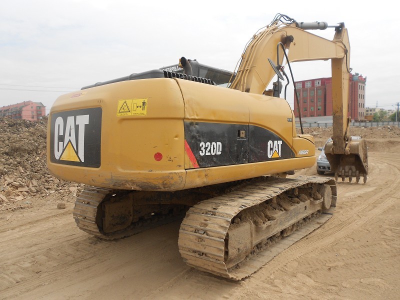Long Reach Used Cat Excavator 320C , 1bm Bucket Used Mini Backhoe For Sale