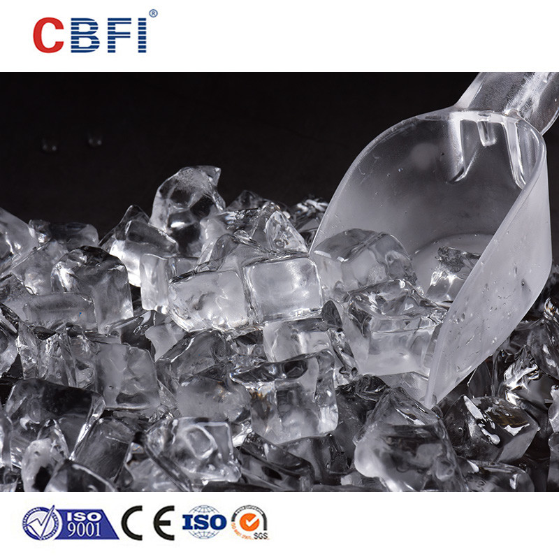 R404A Air Cooling Ice cube Maker With Frascold Compressor