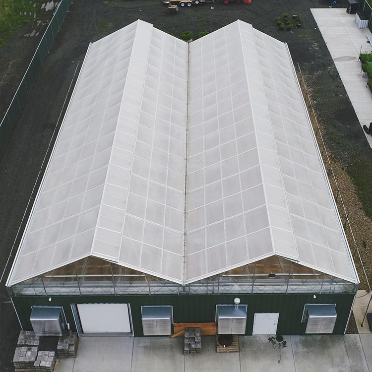 Fully Auto Black Out Drip Irrigation Polycarbonate Greenhouse Blackout System